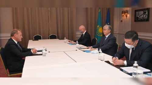 Photo of Президент Токаев встретился с руководителями европейских компаний