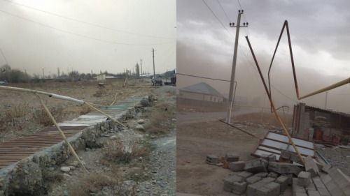 Photo of Сильный ветер оставил без газа жителей Жамбылской области