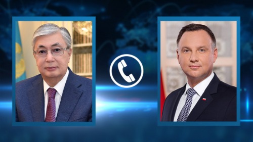 Photo of Токаев провел телефонные переговоры с президентом Польши