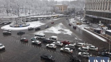 Photo of На фоне непогоды Киев сковали пробки