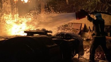 Photo of После ночного «взрыва» ГСЧС успокоила: на столичной Оболони произошел пожар в грузовике