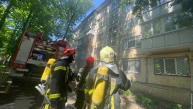 Photo of В Киеве произошел пожар в жилой пятиэтажке