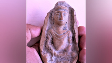 Photo of В Сурхандарьинской области обнаружена древняя статуэтка Будды