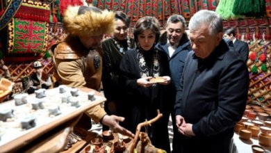 Photo of Президенты Узбекистана и Кыргызстана с супругами посетили природный парк «Ала-Арча»
