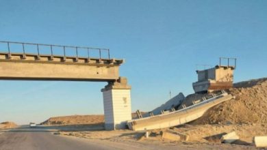 Photo of В Амударье обрушилась часть строящегося железнодорожного моста