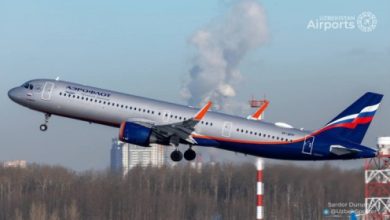 Photo of Самолет компании «Аэрофлот», прибывший из Москвы в Фергану, столкнулся с технической неисправностью